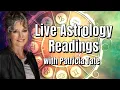 Live Astrology Readings with Patricia Tate August 11th 7pm EST