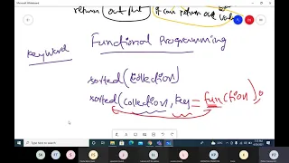 Python Programming Lecture 18 - Functional Programming Lambda functions