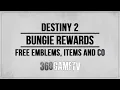 Destiny 2 Bungie Rewards - Claim your Emblems and other things Guide Tutorial Solution Tip