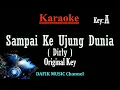 Download Lagu Sampai Keujung Dunia (Karaoke) Dirly /Nada asli /Original Key A / Male Key