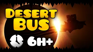 Seis Horas de Nivel: "DESERT BUS" 100% (Geometry Dash)