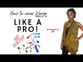 How to wear your African Kanga like a pro Part 2