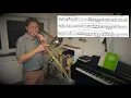 Concone Etude 11 - 40 Legato Studies for Trombone by Giuseppe Concone with Practice tips