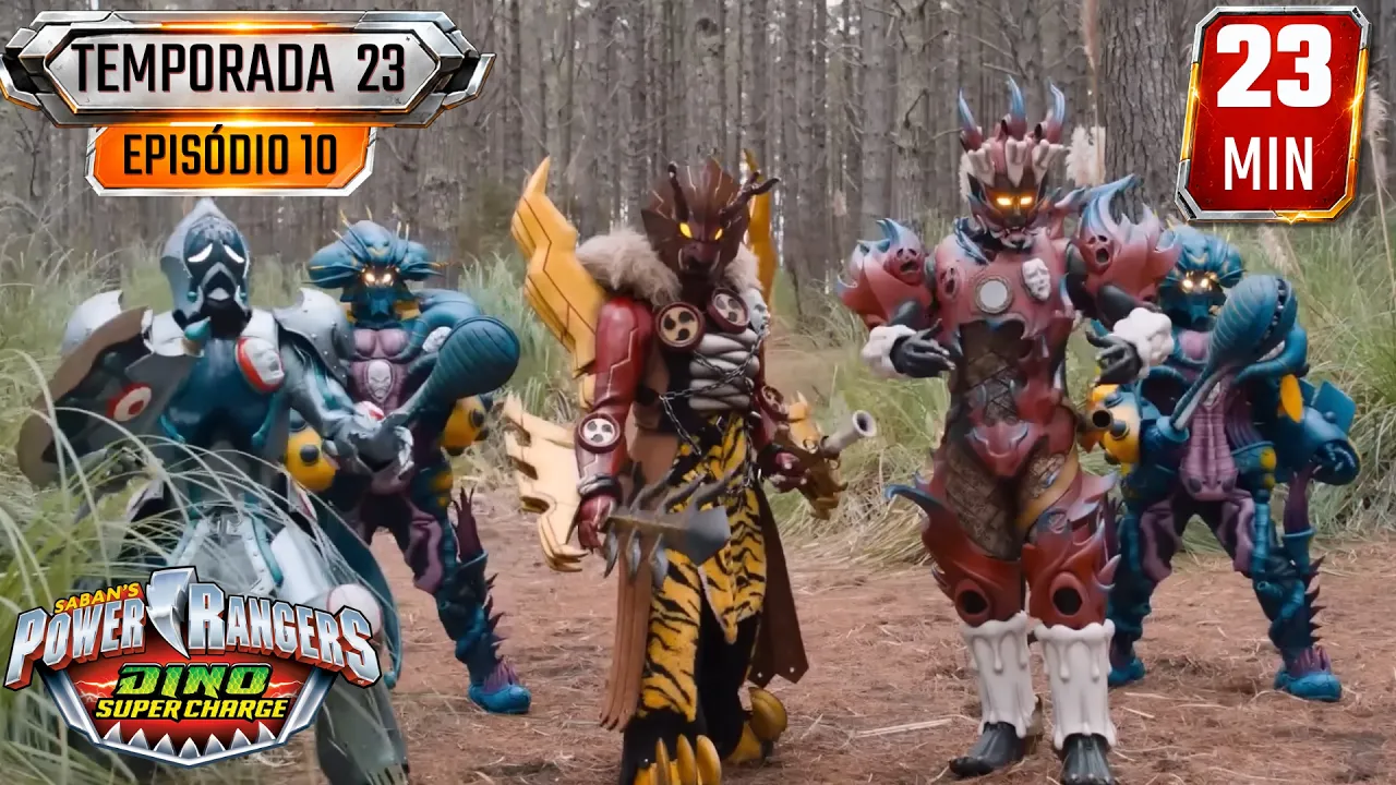 Power Rangers para Crianças | Dino Super Charge | Episódio Completo | E10 | Foi Fishin