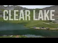 Clear Lake a trail to the cascading water falls is your rig ready