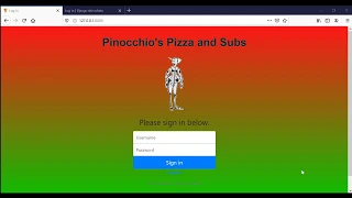 Project 3 Pizza HarvardX CS50W Web 2020