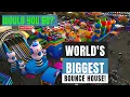 Big Bounce America A Review of The World s Biggest Bounce House EPIC Inflatable Obstacle Course