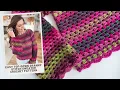 Download Lagu Easy Top Down \u0026 Seamless Granny Stitch Sweater with Shell Stitch Hem