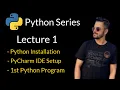 Lecture 1 - Python