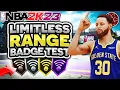 NBA 2K23 Best Shooting Badge Tips LIMITLESS RANGE S Tier