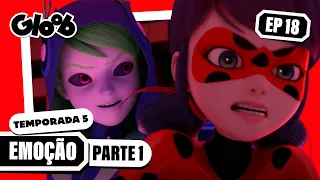 EMOÇÃO EPISÓDIO COMPLETO PARTE 1 | MIRACULOUS LADYBUG 5ª TEMPORADA | Mundo Gloob
