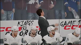 EA SPORTS NHL 26 KINGS COLORADO GAME 1 Plus settings