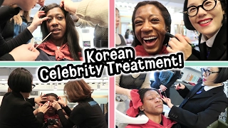 Experiencing a Korean Celebrity Beauty Salon - this was INTENSE