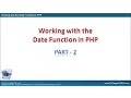31021-Working with the Date Function in PHP - Part 2
