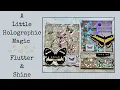 Magical Butterfly Journal Decor Holographic Junk Journal Fun
