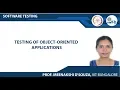 Testing of Object-Oriented Applications
