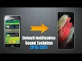 Lagu Samsung Default Notification Sound Evolution 2010-2021