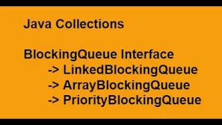 Java Collections Blocking Queue Part 7