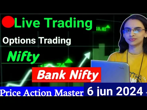 Download MP3 Live Trading | 6 Jun | Nifty &  Banknifty Options Trading #livetrading #optionstrading #banknifty