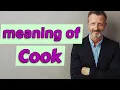 Cook Definition of cook