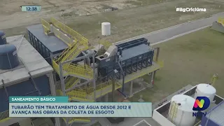 Tubarão avança nas obras de coleta de esgoto