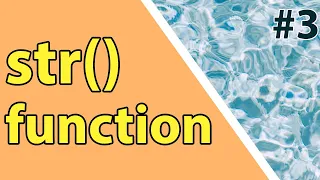 How to use str function in Python Python functions made easy
