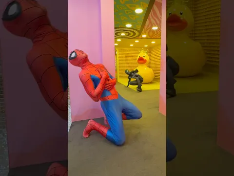 Spider-Man is laughing 🤣 #spiderman