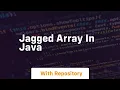 jagged array in java