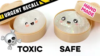 How To Make NON-TOXIC Squishy Dumplings