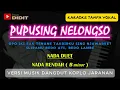 Download Lagu PUPUSING NELONGSO - Karaoke Nada COWOK / nada DUET / nada RENDAH versi DANGDUT KOPLO Jaranan