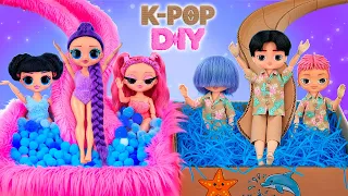 Kỳ Nghỉ Của Thợ Săn Quỷ K-pop : Ý Tưởng DIY Búp Bê Fluffy Và CardBoard
