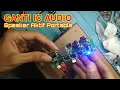 Cara ganti ic audio speaker aktif portable