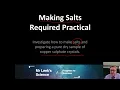 14 Making Salts Required Practical with questions