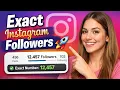 How to See Exact Followers on Instagram Quick Easy