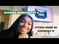 python coding on raspberry pi hacking minecraft pt 2
