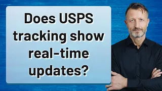Does USPS tracking show real-time updates