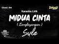 MIDUA CINTA (Langlayangan) Sule | Karaoke Lirik