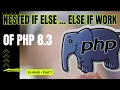 PHP MySQLi for Web Development - Else If Nested If Statement