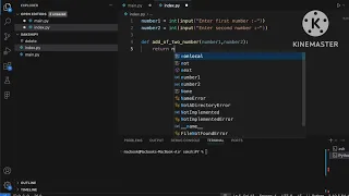 Python Program Adding Two Numbers Using Functions