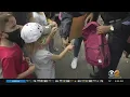 NYPD Gives Away Free Backpacks In Queens