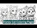 Disney Cat Coloring Pages