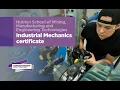 Industrial Mechanics certificate program