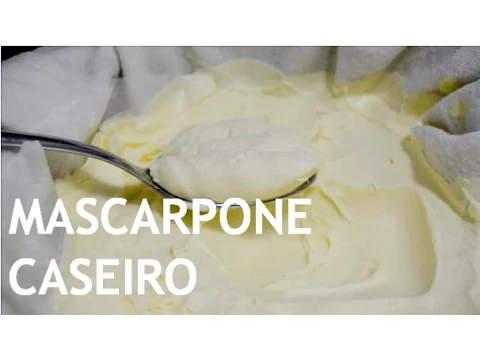 MASCARPONE CASEIRO RECEITA E MODO DE PREPARAR