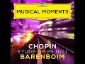 Chopin: 12 Etudes, Op. 25: No. 1 in A-Flat Major "Aeolian Harp" - Daniel Barenboim & Frédéric Chopin
