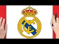 Comment dessiner le logo du Real Madrid