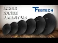 FEBTECH - Fire Pit Cover Round