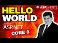 ASP Net Core 8 Hello World Tutorial with Sample Program