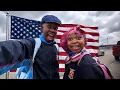 WE TRAVELED TO USA FOR THE FIRST TIME