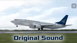 Garuda Indonesia Flight 200 - Crash Animation Original Sound
