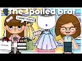 The spoiled brat WITH VOICE Toca boca roleplay